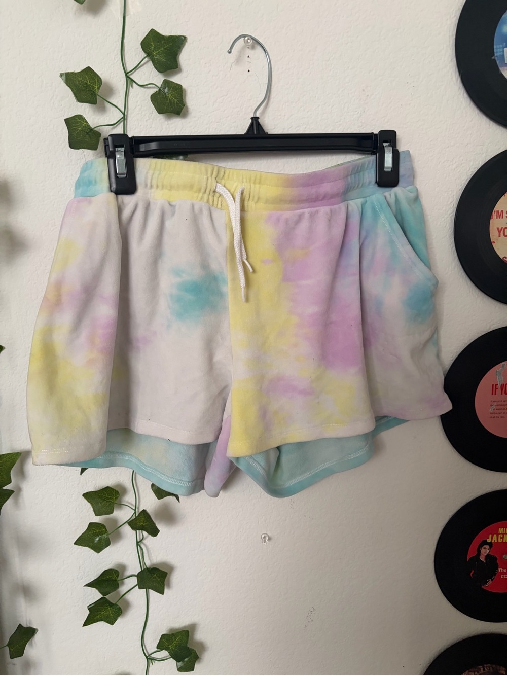 Freshman Pastel Tie-Dye Athletic Lounge Shorts